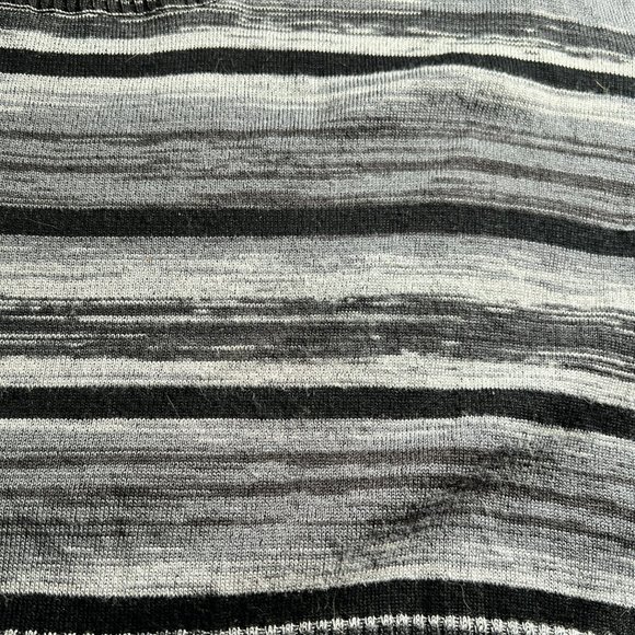 πPink Rose Knitted Turtleneck 3/4 Sleeves Midi Dress with Drawstring - Picture 12 of 16